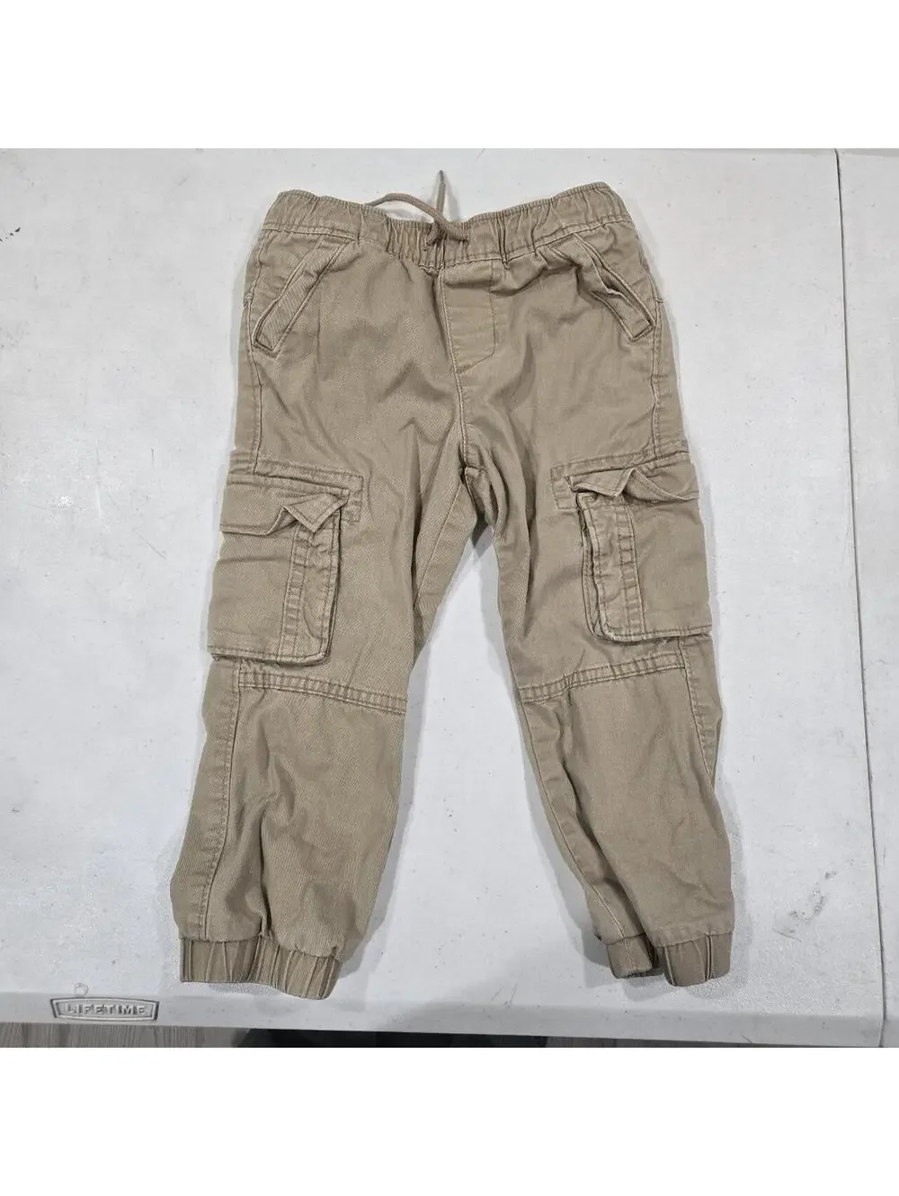 -Tan and brown Old Navy cargo pants
